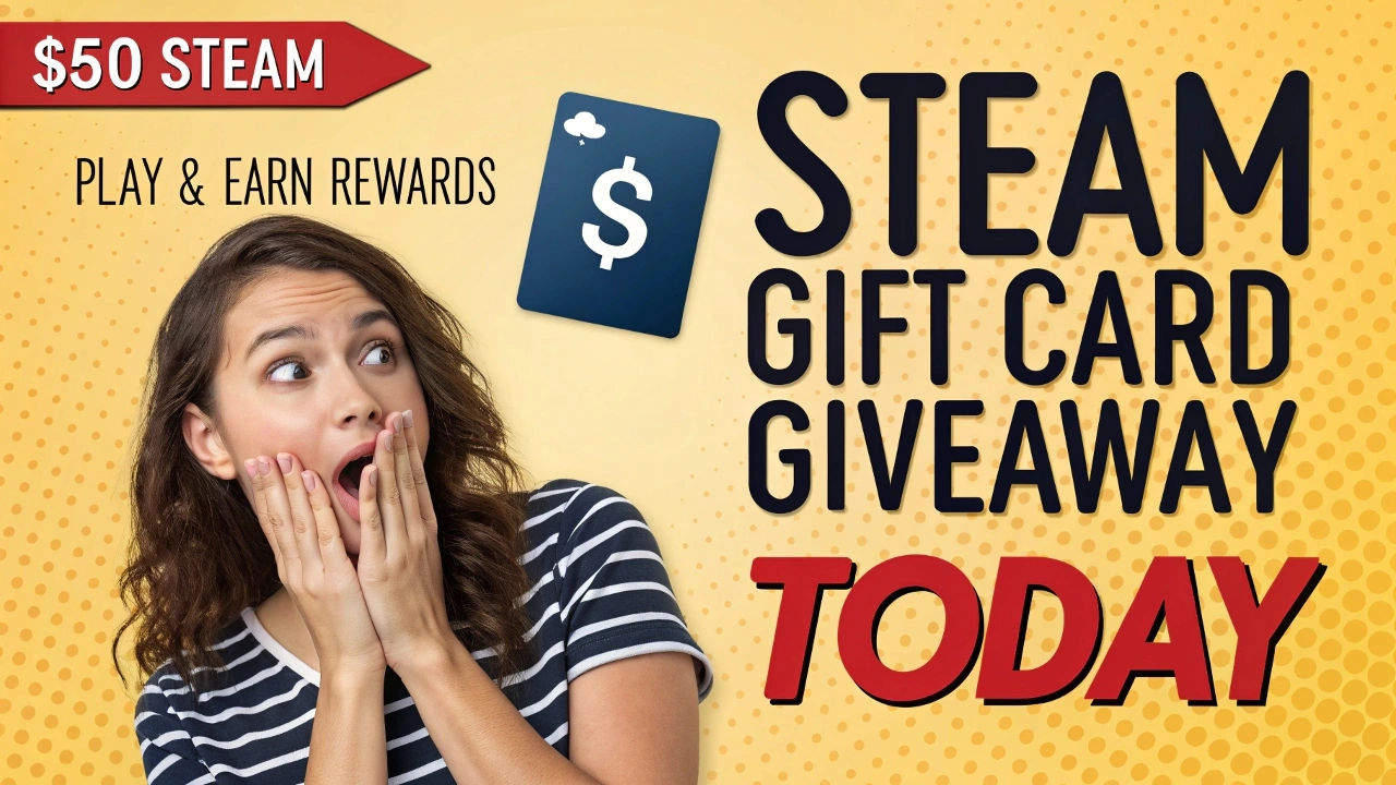 Steam Gift Card Giveaway: 100% Working Methods to Get Free Codes & Credit