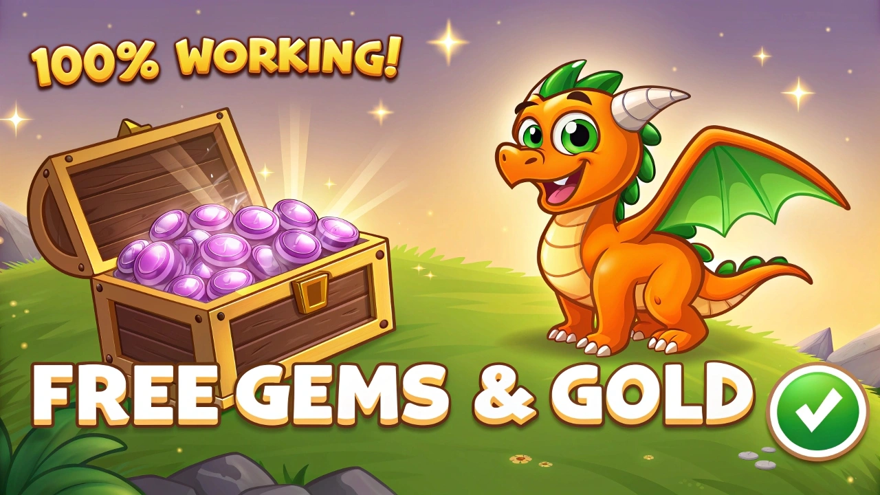 Free Gems and Gold in Dragon City through 100% Working Methods
